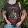 Knights TemplarShirt - Today I Whispered In The Devils Ear I Am A Child Of God A Man Of Faith A Warrior Of Christ I Am The Storm Unisex T-Shirt Gifts for Old Men