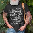1982 Gifts, September Birthday Shirts, 40th Birthday Shirts, Legend Shirts, 1982 Shirts