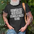 Lovely Cool Sarcastic Sisters On The Loose Sisters T-shirt Gifts for Old Men