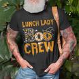 Lunch Lady Teacher Boo Crew Halloween Lunch Lady Teacher Unisex T-Shirt Gifts for Old Men