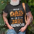 Proud Dad Of A 2022 Senior Tiger Print T-shirt Gifts for Old Men