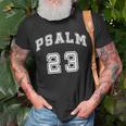 Psalm 23 Fearless Christian Sports Double Sided T-shirt Gifts for Old Men
