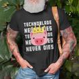 Technoblade Never Dies Technoblade Dream Smp Gift Unisex T-Shirt Gifts for Old Men