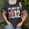 The Sweet One Is Now 12 Years Old 12Th Birthday Ice Cream Unisex T-Shirt Gifts for Old Men