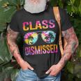 Tie Dye Class Dismissed Last Day Of School Teacher V2 Unisex T-Shirt Gifts for Old Men