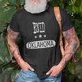 Vintage Enid Oklahoma Home Roots Unisex T-Shirt Gifts for Old Men