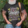 Womens Retired Teachers Make The Best Grandmas - Retiree Retirement Unisex T-Shirt Gifts for Old Men