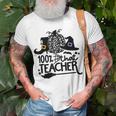 100 That Teacher Funny Teacher Halloween With Witch Unisex T-Shirt Gifts for Old Men