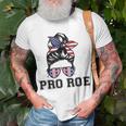 Pro 1973 Roe  Cute Messy Bun Mind Your Own Uterus  Unisex T-Shirt