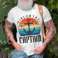 Captain Wife Dibs On The Captain V11 T-shirt Gifts for Old Men