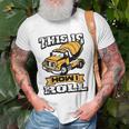 Concrete Laborer This Is How I Roll Funny Unisex T-Shirt Gifts for Old Men