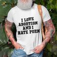 I Hate Gifts, Abortion Shirts