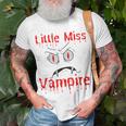 Little Miss Vampire Halloween Costume Girl Funny Girls Scary Unisex T-Shirt Gifts for Old Men