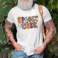 Thick Thights And Spooky Vibes Boo Colorful Halloween Unisex T-Shirt Gifts for Old Men