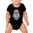 American Bald Eagle Mullet 4Th Of July Funny Usa Patriotic Gift V3 Baby Onesie