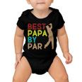 Best Papa By Par Tshirt Baby Onesie