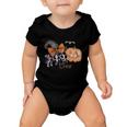 Boo Crew Pumpkin Halloween Quote V2 Baby Onesie