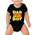 Cartoony Dad Of The Birthday Boy Tshirt Baby Onesie