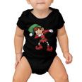 Dabbing Elf Cute Funny Christmas Tshirt Baby Onesie