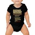 Diesel Mechanic Tshirt Baby Onesie