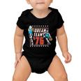 Dream Team America Patriot Proudly Celebrating 4Th Of July Baby Onesie