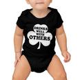 Drinks Well With Others Funny St Patricks Day Drinking Baby Onesie