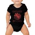 Father Of Cats Funny Cat Lover Kitten Dad Kitty Baby Onesie