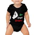 Funny Live Laugh Lasagna Tshirt Funny Lasagna Lovers Tshirt Baby Onesie