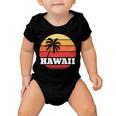 Hawaii Retro Sun Tshirt Baby Onesie
