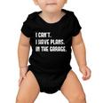 I Cant I Have Plans In The Garage Car Mechanic Design Print Gift Baby Onesie