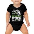 I Like It When She Bends Over Fishing Bait Tshirt Baby Onesie