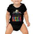 I Love My Job For Little Reasons Teacher Quote Graphic Shirt For Female Male Kid Baby Onesie