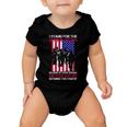 I Stand For The National Anthem Defending This Country Baby Onesie