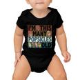 Im This Many Popsicles Old Funny Birthday For Men Women Cool Gift Baby Onesie