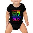 Im This Many Popsicles Old Funny Birthday For Men Women Great Gift Baby Onesie