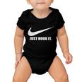 Just Hook It Funny Fishing Tshirt Baby Onesie