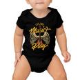 Let The Music Play Baby Onesie