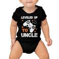 Leveled Up To Uncle Tshirt Baby Onesie