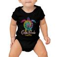 Outer Banks Tie Dye Sea Turtle Carolina Family Vacation Baby Onesie
