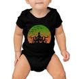 Pumpkin Witch Castle Halloween Quote Baby Onesie