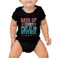 Retro Back Up Terry Put It In Reverse 4Th Of July Fireworks Baby Onesie