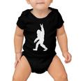 Retro Bigfoot Funny Rock And Roll Bigfoot Baby Onesie