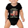 Running The Country Is Like Riding A Bike Baby Onesie