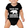 Save The Chubby Unicorns Tshirt Baby Onesie
