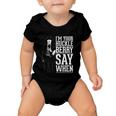 Say When Doc Holiday Baby Onesie