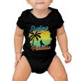 Surfing Paradise Summer Vacation Surf Baby Onesie