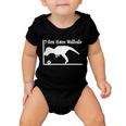 T-Rex Hates Wallballs Baby Onesie