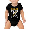 Team Kindergarten Teacher Logo Tshirt Baby Onesie