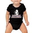 Totally Straight Unicorn Rainbow Pride Tshirt Baby Onesie