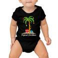 Tropical Christmas Baby Onesie